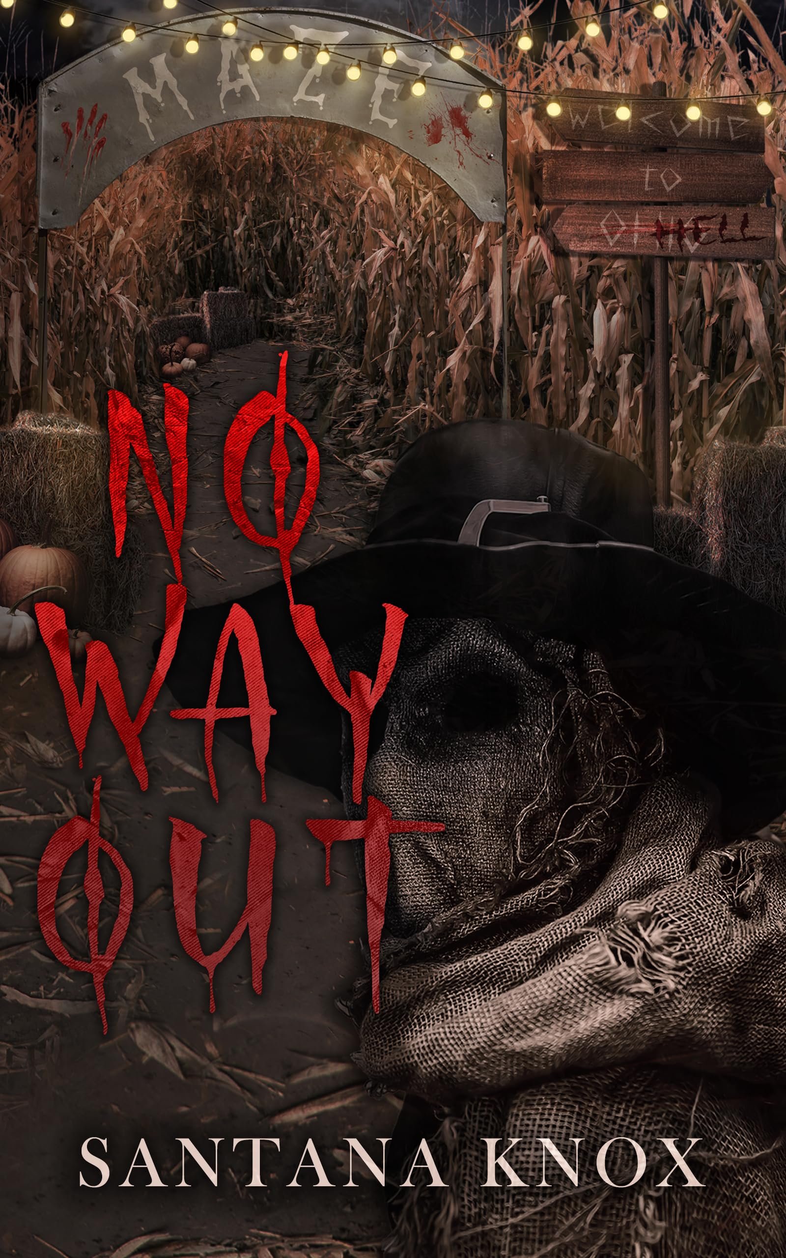 No Way Out: A Horrific Romance Halloween Novella Cover